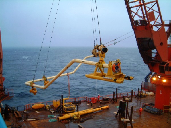 Loading on a Work vessel